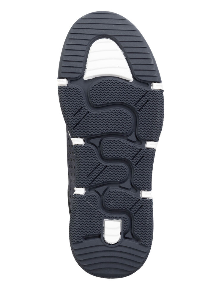 GINO GALANTE Schnürschuh aus luftig perforiertem Nubukleder MARINE