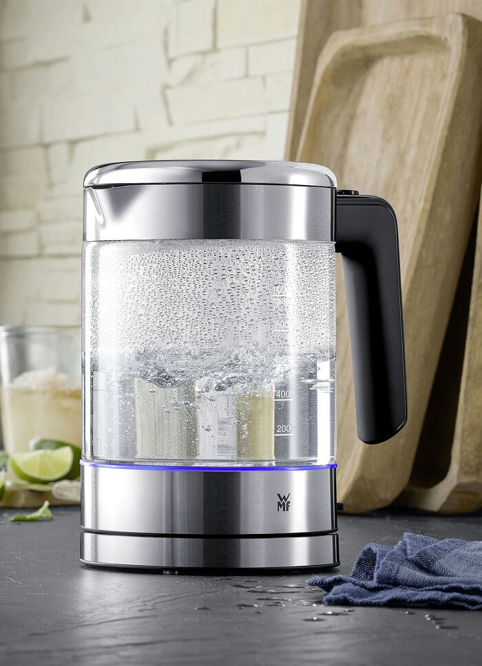 WMF Glaswasserkocher aus Cromargan&reg; Edelstahl 