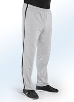 Freizeithose in 3 Farben GRAU MELIERT