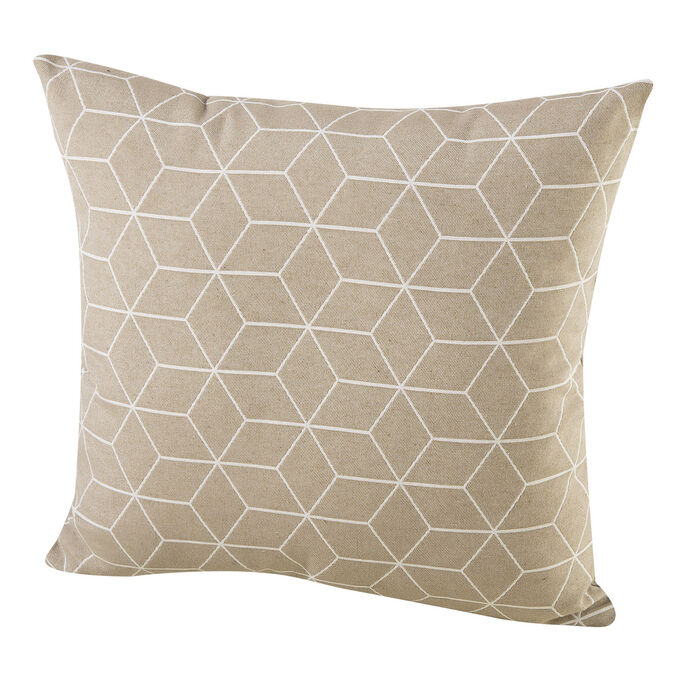 Moderne Kissenbezüge in Jacquard-Qualität BEIGE