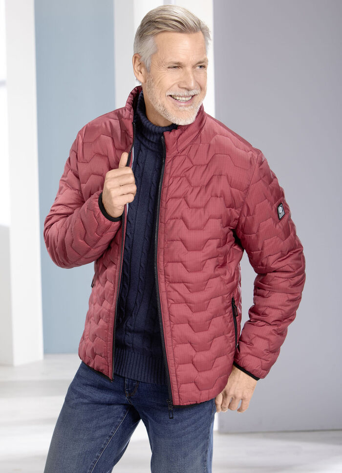 Steppblouson von &bdquo;Gate One&ldquo; ZIEGELROT