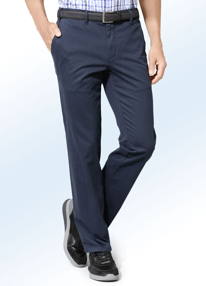 "Francesco Botti"-Hose in 4 Farben MARINE