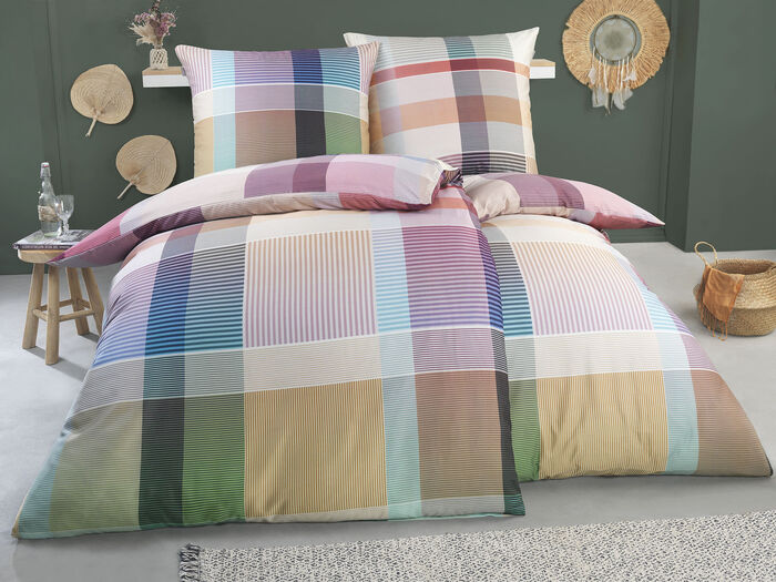 Mako-Satin Bettwäsche-Garnitur 