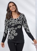 Pullover in Feinstrick 