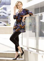 Wunderschönes Longshirt mit Plättchenzier 