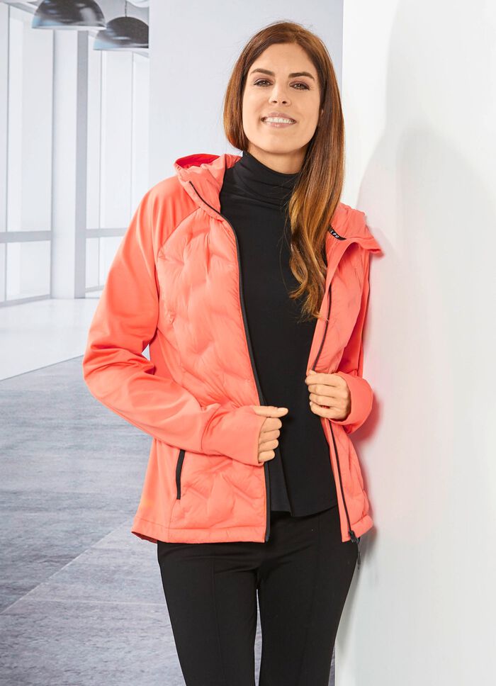 Funktionsjacke in 3 Farben PAPAYA