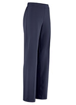 Schicke Hose mit ausgestellter Fu&szlig;weite MARINE