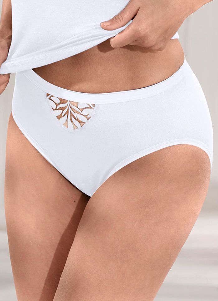 Speidel Slip mit T&uuml;llstickerimotiv im Vorderteil 