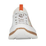 Rieker Sneaker mit elastischem Schnellschnürsystem mit Stopper WEISS-BUNT