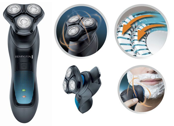 REMINGTON HyperFlex Aqua Akku-Rotationsrasierer XR1430 