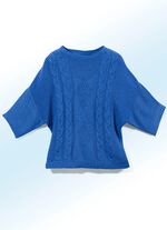 Pullover mit Baumwolle ROYALBLAU