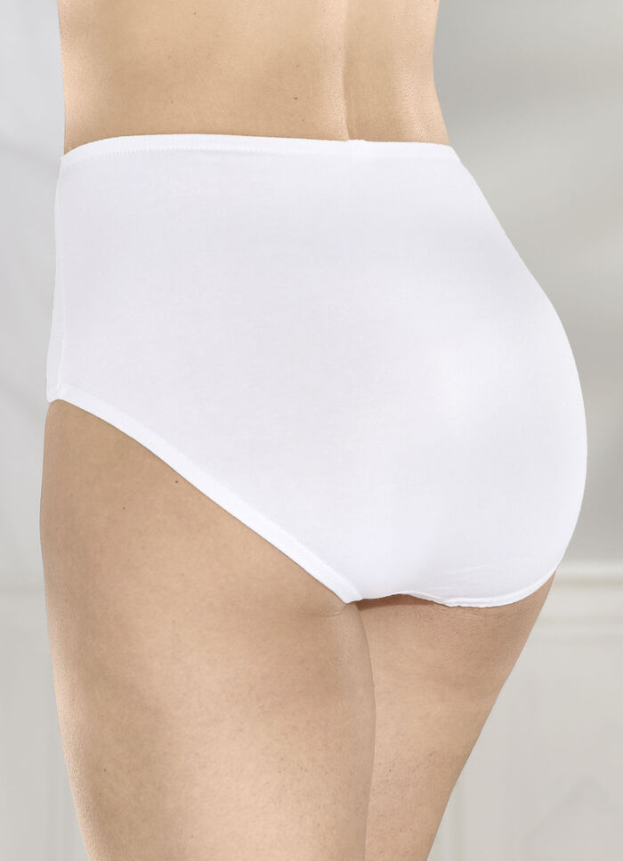 F&uuml;nferpack Slips mit elastischen Spitzeneins&auml;tzen 