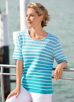 Pullover mit Streifendessin 