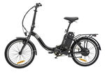 Falt-E-Bike von Verocraft mit Stahl-Faltrahmen SCHWARZ