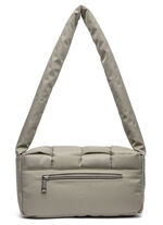 Collezione Alessandro Tasche aus zart glänzendem Textilmaterial TAUPE
