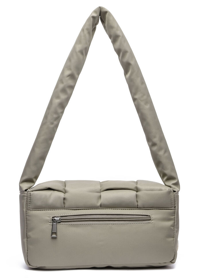 Collezione Alessandro Tasche aus zart glänzendem Textilmaterial TAUPE