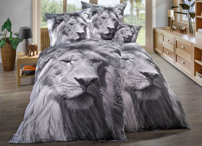 Digitalbedruckte Renforc&eacute; Bettw&auml;sche-Garnitur 