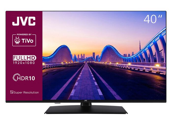 JVC LED-Fernseher mit 3-fach HD-Receiver 