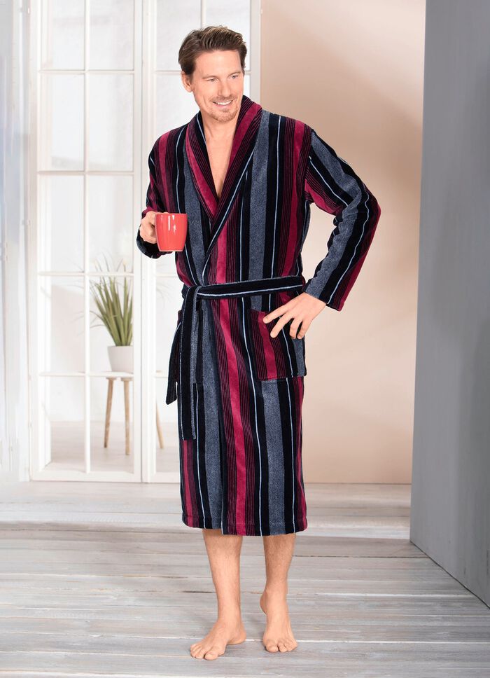 Bademantel in wadenlanger Form 