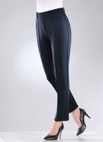 Jerseyhose mit abgesteppten Biesen 