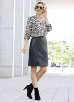 Tunika mit dekorativer Biesenzier 