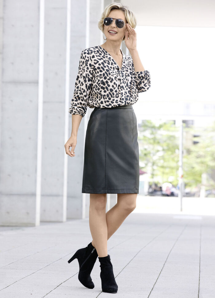 Tunika mit dekorativer Biesenzier 