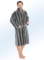 Bademantel mit Schalkragen 