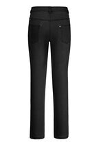 Jeans mit sch&ouml;ner Stickerei SCHWARZ