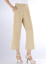 Hose in modisch verk&uuml;rzter L&auml;nge BEIGE MELANGE