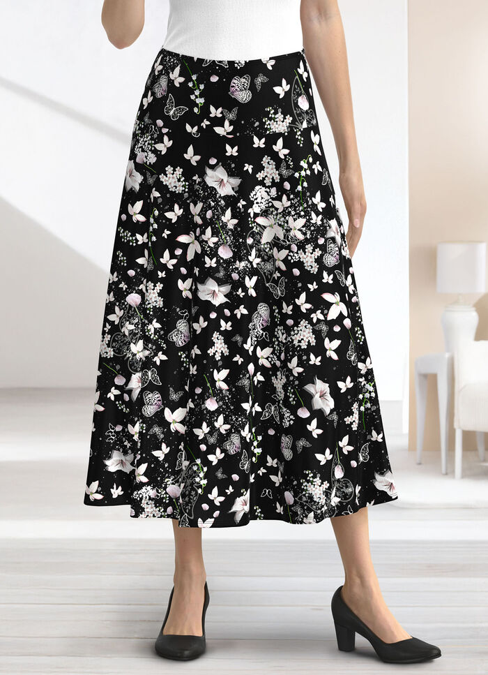 Rock mit figurgünstiger Passe