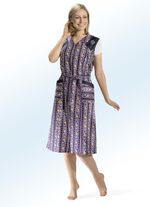 Kittelschürze mit Stickereizier