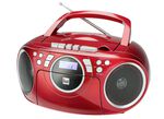Dual P70 CD-/Radio-/Kassettenspieler ROT