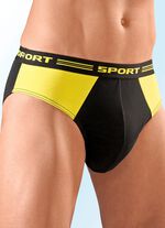 Viererpack Slips, uni mit Eins&auml;tzen 