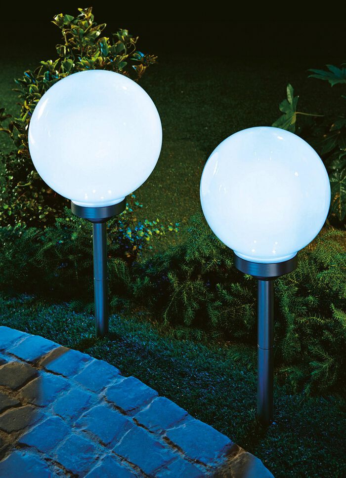 LED-Solar-Gartenleuchte 