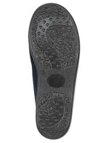 Bequeme Herren-Hausschuhe, Weite H, mit anatomisch geformtem Fu&szlig;bett MARINE