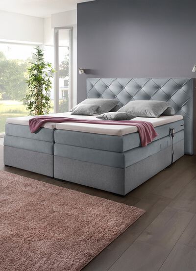 Boxspringbett elektrisch verstellbar per Fernbedienung 