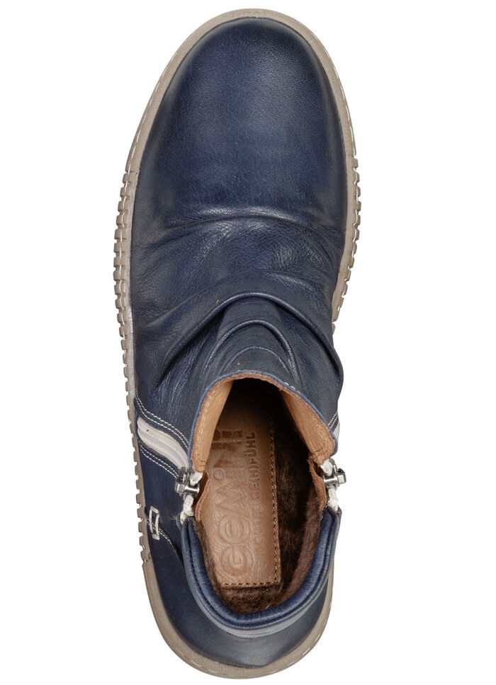 Gemini Bootie mit flotter Raffung MARINE