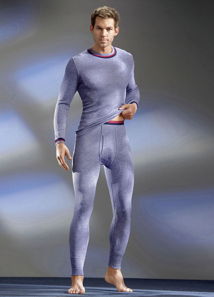 Zweierpack Unterhosen, lang  aus Feinripp,Thermow&auml;sche 