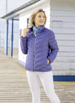 Jacke mit 2-Wege-Zipper JEANSBLAU