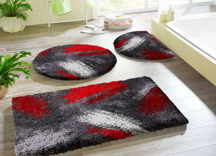 Badgarnitur in Supersoft-Qualit&auml;t von Grund ANTHRAZIT