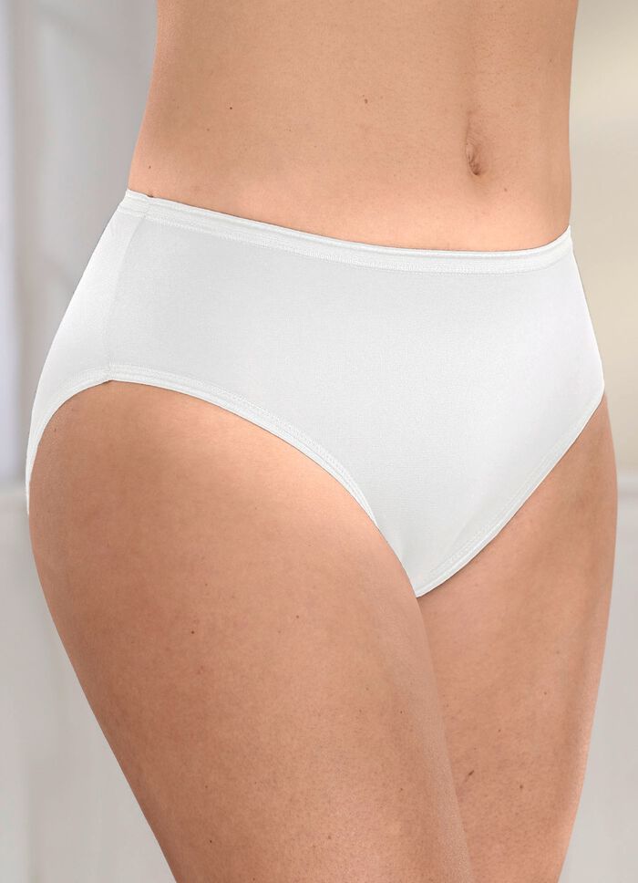 Brio Lingerie F&uuml;nferpack Slips mit elastischen Abschl&uuml;ssen, auch als Spar-Zehnerpack erh&auml;ltlich 