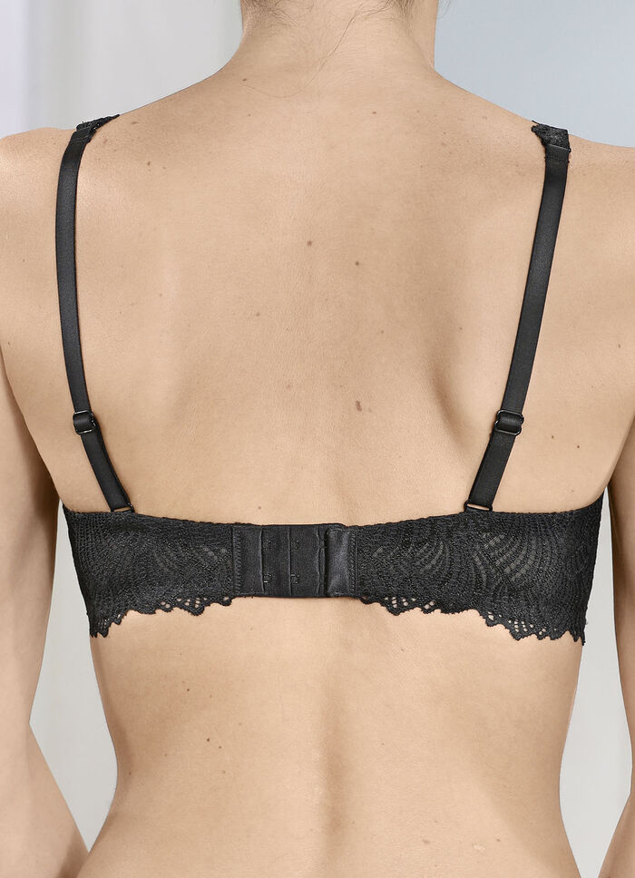Naturana Bügel-BH aus elastischer Spitze