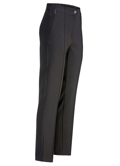 Hose mit angeschnittenem Bund 