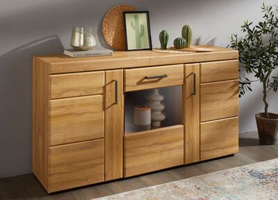 Kommodenserie mit T&uuml;ren und Schubladen mit Softclose 