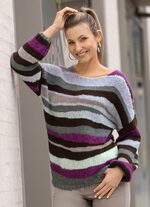 Pullover in Garnmix 