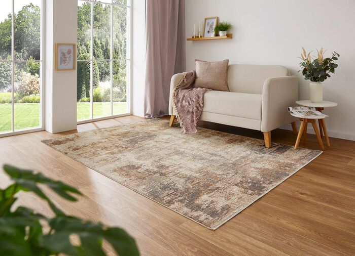 Hochwertig verarbeitete Teppiche mit R&uuml;ckseite aus 100% Baumwolle 