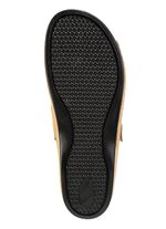 Gemini Pantolette aus teilweise schattiertem Rind-Nappaleder MAISGELB