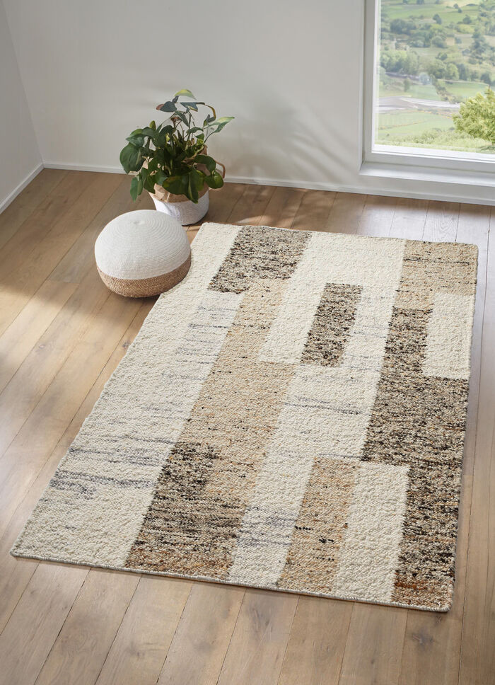 Handgewebte Berber Teppiche aus 100% Wolle NATUR