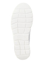 Waldläufer Schnür-Sneaker mit Metallic-Prägung WEISS-EISGRAU-FLIEDER