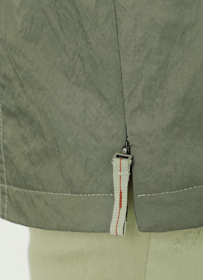 Jacke mit Rei&szlig;verschlusstaschen 